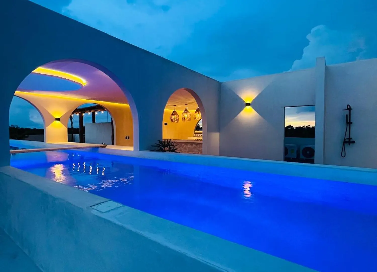 Apartments Suites Tierra Tulum - Pool & Roof Panoramic location